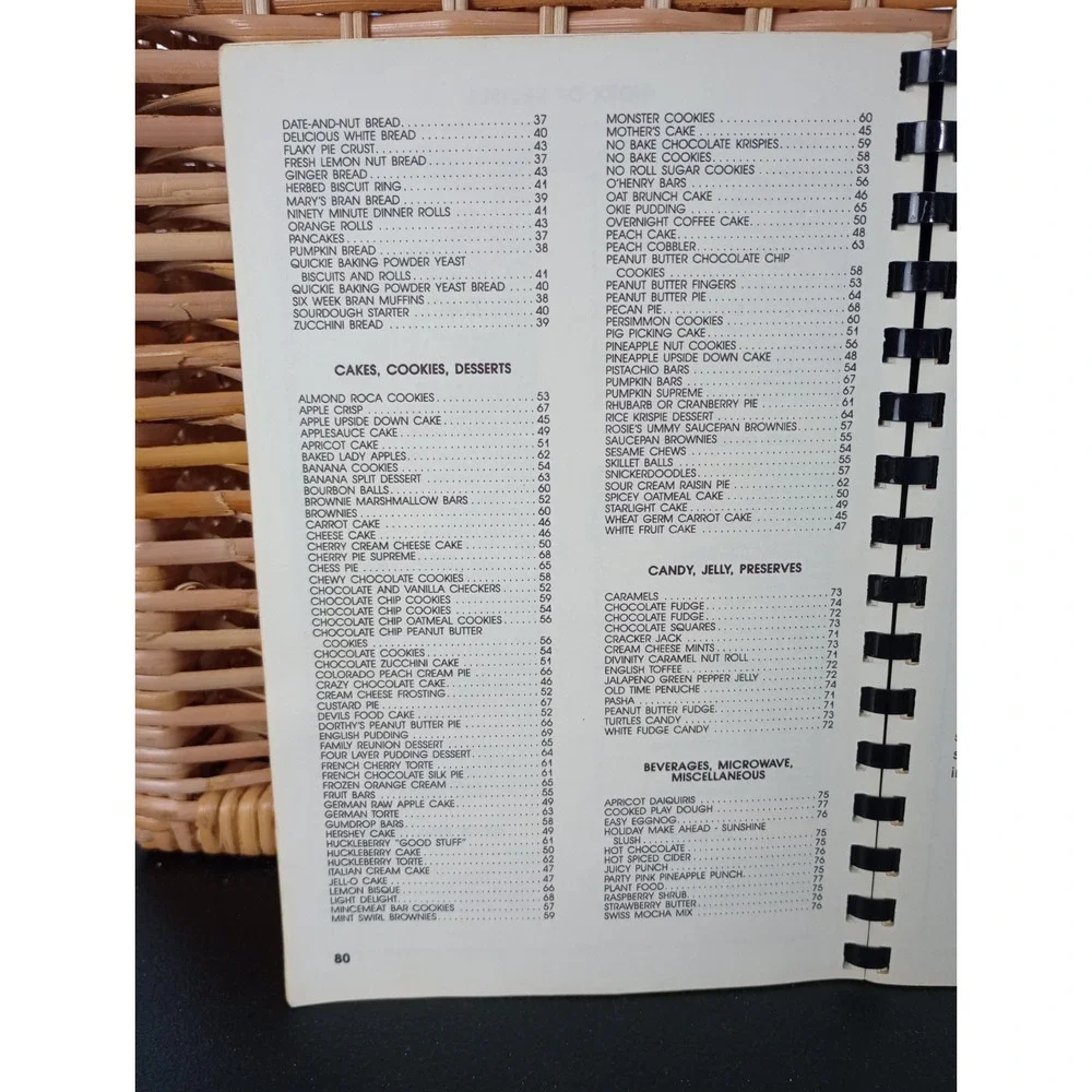 What's Cooking In Klickitat Cookbook Klickitat, Washington Very Rare Spiral 1986